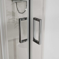 Душевой уголок City VSS-5CT800CL, 800*800, хром, стекло прозрачное - Gidratop.ru изображение