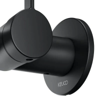 Смеситель Keuco Ixmo Pure 59516371101 для раковины, цвет черный матовый - Gidratop.ru изображение