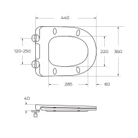 Унитаз-компакт безободковый со смывом TORNADO BelBagno FLAY-TOR BB2149CP-TOR/BB2149T/BB870SC - Gidratop.ru изображение