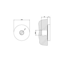 Gessi Body Jets боковая форсунка с распылителем, цвет: хром - Gidratop.ru изображение