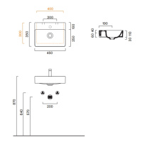 Catalano Green Раковина 45*35, цвет белый глянцевый - Gidratop.ru изображение