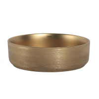 Раковина накладная ABBER Bequem AC2109BGM золото матовое - Gidratop.ru изображение