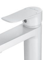 Смеситель для раковины WONZON & WOGHAND Blend, Белый матовый (WW-A40222-MW) - Gidratop.ru изображение