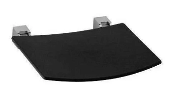 Сиденье откидное Keuco Plan 14980010037, хром/темно-серый