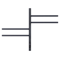 Полотенцесушитель электрический Vincea VTD-1S1CGE 43x60, графит, таймер - Gidratop.ru изображение