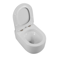 Унитаз подвесной безободковый BelBagno SOFT-TOR BB084CH-TOR/BB051SC - Gidratop.ru изображение