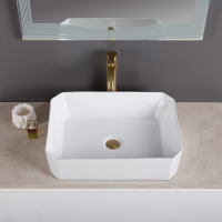 Раковина керамическая накладная BB1386 - Gidratop.ru изображение