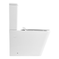 Унитаз-компакт безободковый BelBagno ARDENTE-R BB02093CPR/BB2112SC - Gidratop.ru изображение