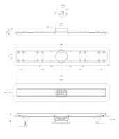 Душевой лоток BelBagno BB-LD-LUCE-70-NERO - Gidratop.ru изображение