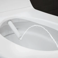 Электронная крышка-биде Geberit AquaClean Tuma Comfort 146.274.SI.1, белое стекло - Gidratop.ru изображение