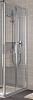 Душевая 2-створчатая раздвижная дверь для комбинации со второй дверью Kermi Cada Xs 885-910/2000 (правая) CKE2R09020VPK - Gidratop.ru изображение