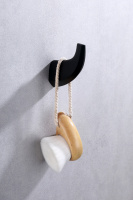 Крючок ABBER Nord AA1550B черный матовый - Gidratop.ru изображение