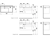 Раковина Laufen Kartell 8.1033.8.000.104.1, 90 x 46 см - Gidratop.ru изображение