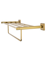 Полотенцедержатель с полкой WONZON & WOGHAND ROMA, Бронза (WW-7281) - Gidratop.ru изображение