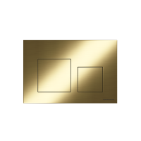 Кнопка смыва Balance, клавиши Square, цвет брашированное золото, арт. CN12-002BG - Gidratop.ru изображение
