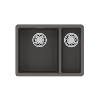 Кухонная мойка Lemark Sinara 9910083 550.2-U, 55 см, цвет серый шелк - Gidratop.ru изображение