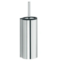 Ершик Keuco Plan 14964070100 туалетный, подвесной, цвет нержавеющая сталь/черный - Gidratop.ru изображение