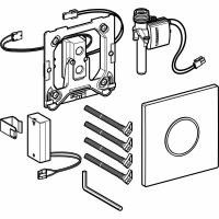 ИК-привод для писсуара Geberit HyTronic Sigma Type 10 116.035.SN.1, черный/нержавеющая сталь - Gidratop.ru изображение