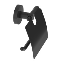 RELAX-PH-NOP Держатель для туалетной бумаги, исполнение черный матовый - Gidratop.ru изображение