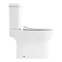 Унитаз-компакт безободковый BelBagno STEAM BB130CPR/BB130SC - Gidratop.ru изображение