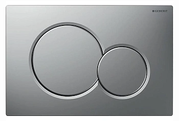 Клавиша Geberit Sigma Type 01, 115.770.JQ.5, с легкоочищаемой поверхностью, матовый хром