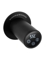 Полотенцесушитель электрический встраиваемый WONZON & WOGHAND BADEN, Черный матовый (WW-AL366-MB) - Gidratop.ru изображение