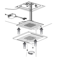 Gessi Colour декоративная панель 300х500 мм., цвет Copper Brushed PVD - Gidratop.ru изображение