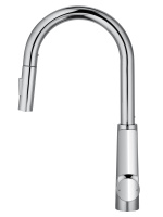 Смеситель для кухни с выдвижным изливом WONZON & WOGHAND, Хром (WW-A20782-CR) - Gidratop.ru изображение