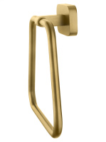 Кольцо для полотенец WONZON & WOGHAND GRAFFITY, Брашированное золото (WW-9313-BG) - Gidratop.ru изображение