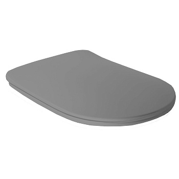 Сиденье ”Slim” для унитаза c микролифтом цвет: Ferro matt