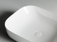 Умывальник чаша накладная прямоугольная Element 505x405x140мм - Gidratop.ru изображение