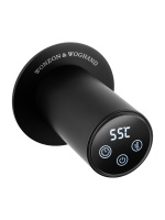 Полотенцесушитель электрический встраиваемый WONZON & WOGHAND LEIPZIG, Черный матовый (WW-AL3621-MB) - Gidratop.ru изображение