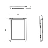 GESSI сиденье с крышкой для унитаза, без петель, цвет белый - Gidratop.ru изображение
