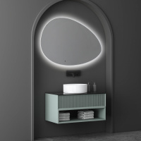 Зеркало ABBER Kontur AG6301SCL-1.2 с подсветкой, бесконтактный выключатель, диммер - Gidratop.ru изображение