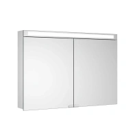 Зеркальный шкаф Keuco Royal E-One 44303171301, 100 см, с подсветкой, алюминий серебристый - Gidratop.ru изображение