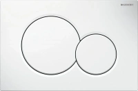 Инсталляция Geberit Duofix UP320 111.300.11.5 для унитаза с креплением, с кнопкой смыва, белая - Gidratop.ru изображение