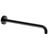 Держатель для верхнего душа Keuco Elegance 51688370400, 45 см, цвет черный матовый - Gidratop.ru изображение