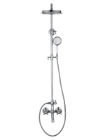 Душевая система WONZON & WOGHAND RETRO, Хром (WW-88739020-CR) - Gidratop.ru изображение