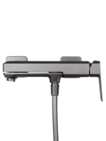 Смеситель для ванны с душем WONZON & WOGHAND DIAMOND, Темный графит (WW-88639011-BGM) - Gidratop.ru изображение