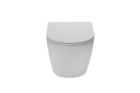 Унитаз подвесной Globo VT1-14T Tornado, цвет белый, ультратонкое soft-close сиденье - Gidratop.ru изображение