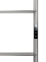 Полотенцесушитель электрический WONZON & WOGHAND DÜSSELDORF, Брашированный никель (WW-A205-BR) - Gidratop.ru изображение