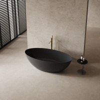 Карбоновая ванна ABBER Karbon AK9002-1.8 черная - Gidratop.ru изображение