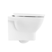 Унитаз подвесной безободковый BelBagno LAGO BB128CH/BB128SC - Gidratop.ru изображение