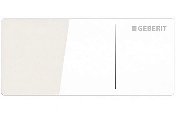 Клавиша смыва Geberit Sigma Type 70 115.630.SI.1, белое стекло