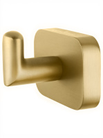 Крючок для ванной WONZON & WOGHAND GRAFFITY, Брашированное золото (WW-9315-BG) - Gidratop.ru изображение