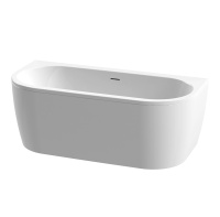 Акриловая ванна CEZARES SLIM WALL-180-80-60-W37-SET - Gidratop.ru изображение