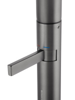 Смеситель для раковины высокий WONZON & WOGHAND, Темный графит (WW-6068-BGG) - Gidratop.ru изображение