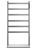 Полотенцесушитель электрический напольный WONZON & WOGHAND ESSEN, Темный графит (WW-A406-GM) - Gidratop.ru изображение