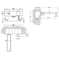 Gessi внутренняя часть встраиваемого смесителя для раковины/биде - Gidratop.ru изображение
