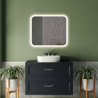 Зеркало ABBER See AG6109S-0.8 с подсветкой, сенсорный выключатель, диммер - Gidratop.ru изображение